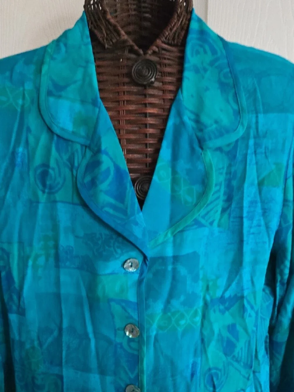 Carole Little vibrant teal